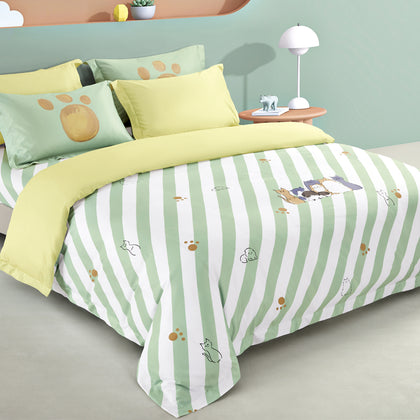 epitex Printed Lyosilk Kids Fitted Sheet / Bed Set
