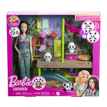 Barbie Panda Care and Rescue Playset