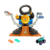 Hot Wheels Monster Truck Arena Smashers Mega Wrex VS Crushzilla Takedown Playset