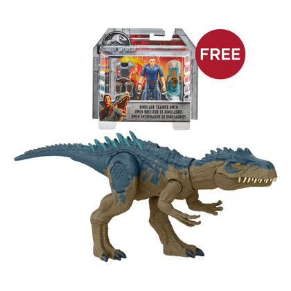 Jurrasic World Ruthless Rampage Allosaurus + Basic Figure Assorted