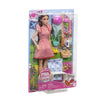 Barbie Pink Passport Paris Doll Set