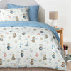 EUROTEX Mod Living Collection Fitted Sheet Set / Bed Set