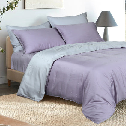 EUROTEX Mod Living 100% Tencel Dobby Fitted Sheet Set / Bed Set