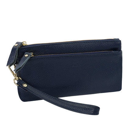 Lycarllo Leather Wristlet - Blue