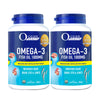 Ocean Health Omega-3 Fish Oil 1000mg 250 Softgels - Bundle of 2