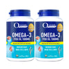 Ocean Health Omega 3 Fish Oil 1000mg 250 Softgels - Bundle of 2