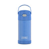 THERMOS  0.35L Stainless Steel Straw Bottle with Carry Handle - Periwinkle Glitter