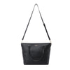 FION Leather Shopper Bag - Black