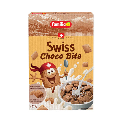 familia Organic Crunchy Swiss Choco Bits 375g