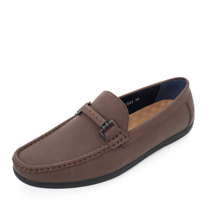 Frank Goodwill Suede Loafers - Brown