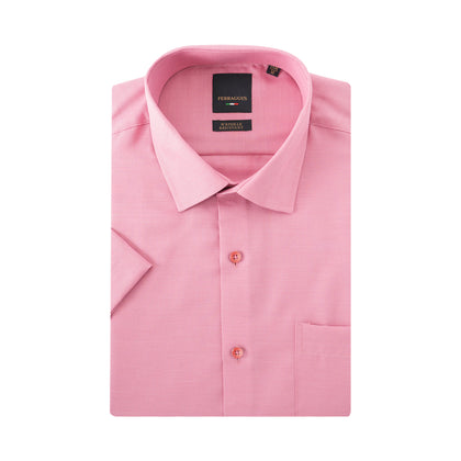 Ferraggus 100% Cotton Short Sleeved Shirt - Col H