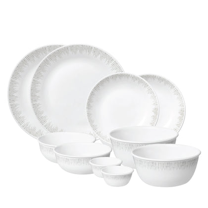 Corelle 10pc Dinner Set - Fine Dining (10B-FID-P)