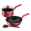 Tefal 4-pc So Chef Induction-Friendly Cookware Set (G135S496)