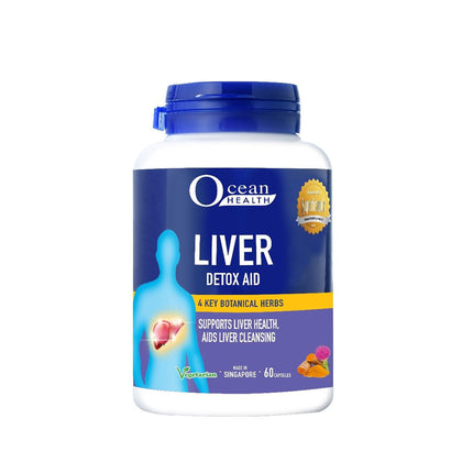 Ocean Health Liver Detoc Aid 60 Capsules