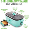 green chef 3-n-1 Breakfast Maker - Mint