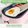 green chef 3-n-1 Breakfast Maker - Pink