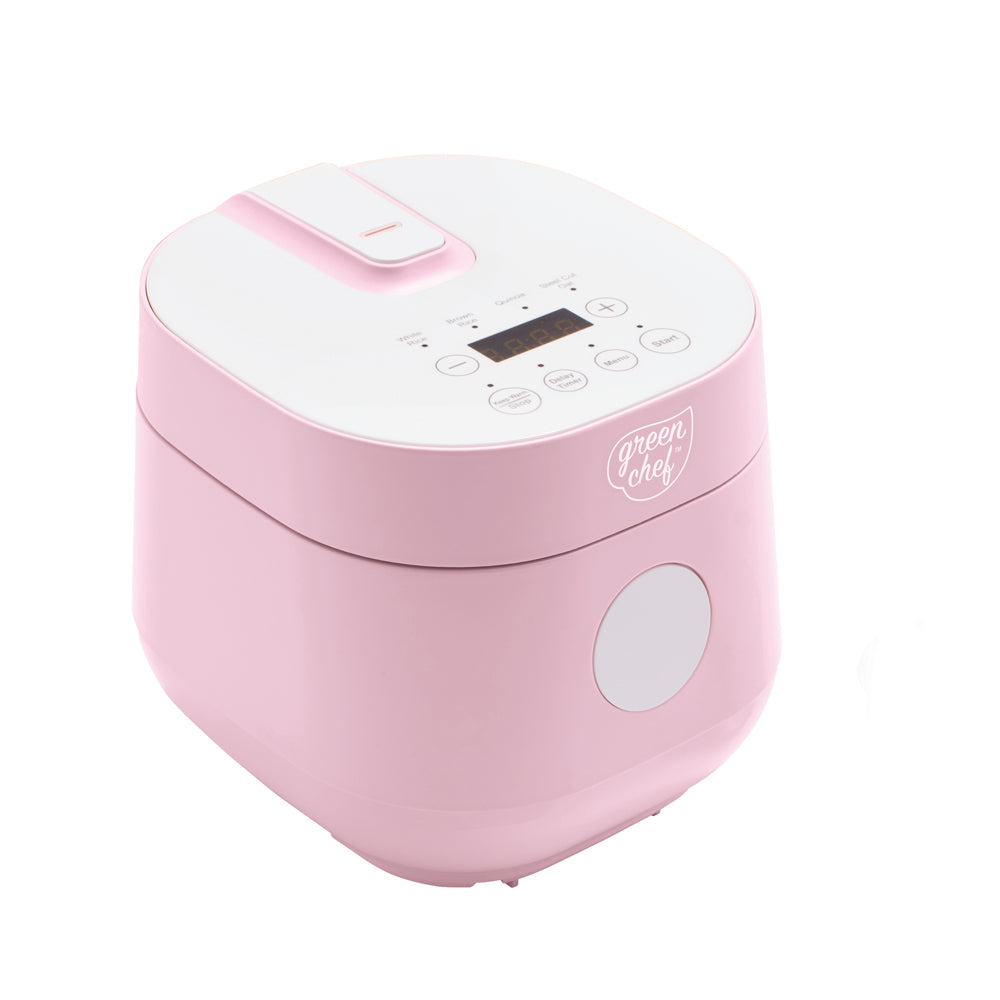 Green Chef 1.2L Rice and Grains Cooker - Pink