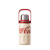 GERM x Coca Cola Vacuum Flask with handle and strap 800ml - Beige