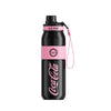 GERM x Coca Cola Sporty Stainless Steel Vacuum Flask 580ml - Black Pink