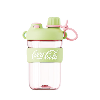 GERM x Coca Cola Tritan Water Bottle 650ml - Baby Lime Pink