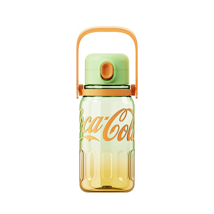 GERM x Coca Cola Sporty Tritan Water Bottle with Handle 1250ml - Orange Cyan Gradient