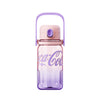 GERM x Coca Cola Sporty Tritan Water Bottle with Handle 1250ml - Pink Purple Gradient