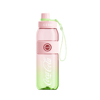 GERM x Coca Cola Tritan Gradient Sports Bottle 700ml - Lime Pink