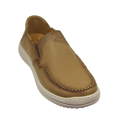 Frank Goodwill Leather Shoes - Khaki