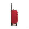 VERAGE V-GM22011W 19" Expandable Soft Case Spinner Luggage - Red