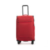 VERAGE V-GM22011W 24" Expandable Soft Case Spinner Luggage - Red