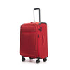 VERAGE V-GM22011W 24" Expandable Soft Case Spinner Luggage - Red