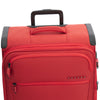VERAGE V-GM22011W 24" Expandable Soft Case Spinner Luggage - Red