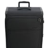 VERAGE V-GM22011W 28" Expandable Soft Case Spinner Luggage - Black