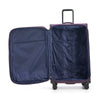 VERAGE V-GM22011W 28" Expandable Soft Case Spinner Luggage - Purple