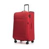 VERAGE V-GM22011W 28" Expandable Soft Case Spinner Luggage - Red
