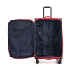 VERAGE V-GM22011W 28" Expandable Soft Case Spinner Luggage - Red