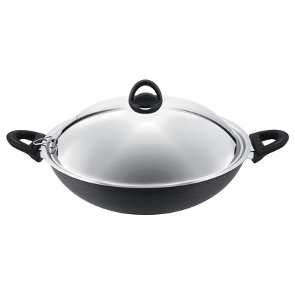 Tefal Novel Chinese Wok 36cm with Lid (A69698)