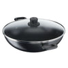 Tefal Cook & Easy 36cm Chinese Wok with Glass Lid B50392