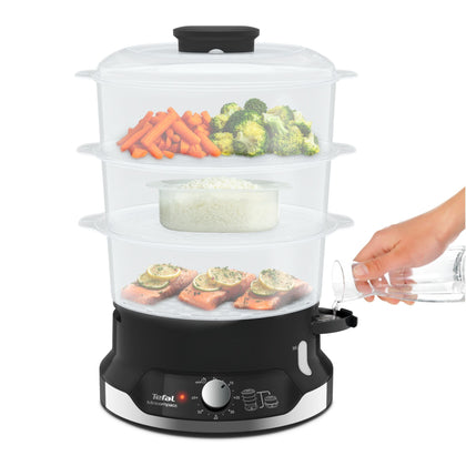 Tefal 3-Tier Ultracompact Food Steamer (VC2048)