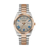 Guess Men 42mm Two-Tone / Grey Sunray Analog