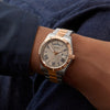 Guess Men 42mm Two-Tone / Grey Sunray Analog