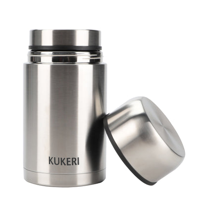 Kukeri 1000ml Stainless Steel Vacuum Insulated Food Jar - Stainless Steel