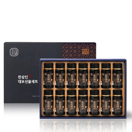 [Bundle of 2] Hansamin Korean Red Ginseng Special Gift Set - 14 Bottles x 75ml