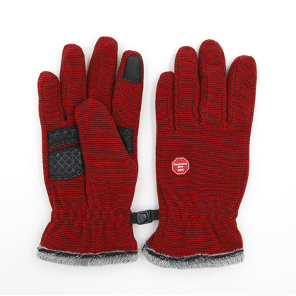 Travel Essentials Korea- Made Smart Phone Gloves - Red