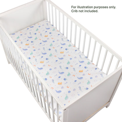 HOMIE Bamboo Bedsheet - Whale