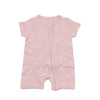 HOMIE Short Sleeve Rompers - Pink Bunny