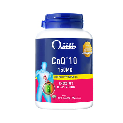 Ocean Health CoQ 10 150mg 60 Softgels