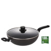 TEFAL Intense Cook 32cm Hard Anodized Wokpan with Lid + Comfort Wok Spatula