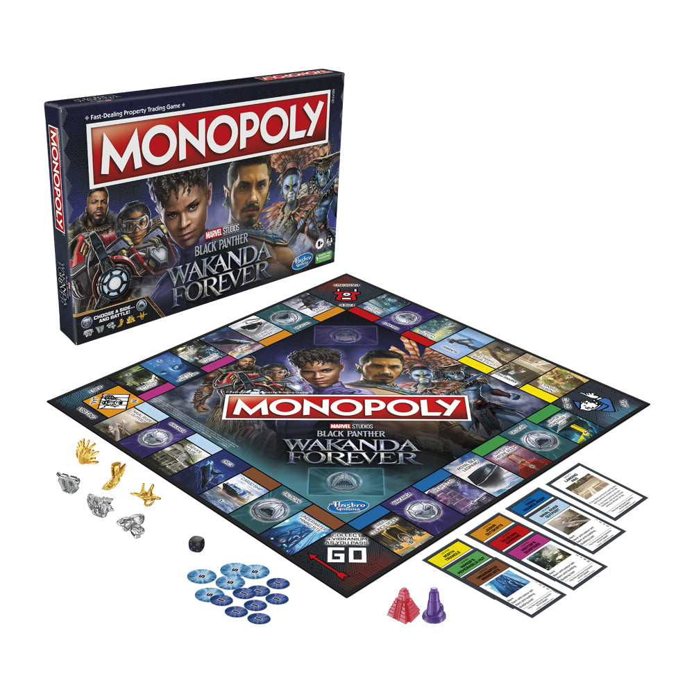 Hasbro Monopoly: Marvel Studios' Black Panther: Wakanda Forever Edition (HB-F5405)