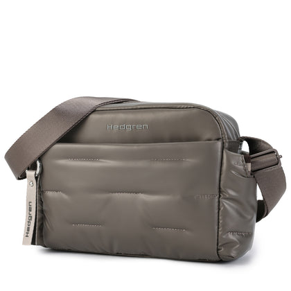 Hedgren COSY Lightweight Quilted Crossbody Bag - Grey